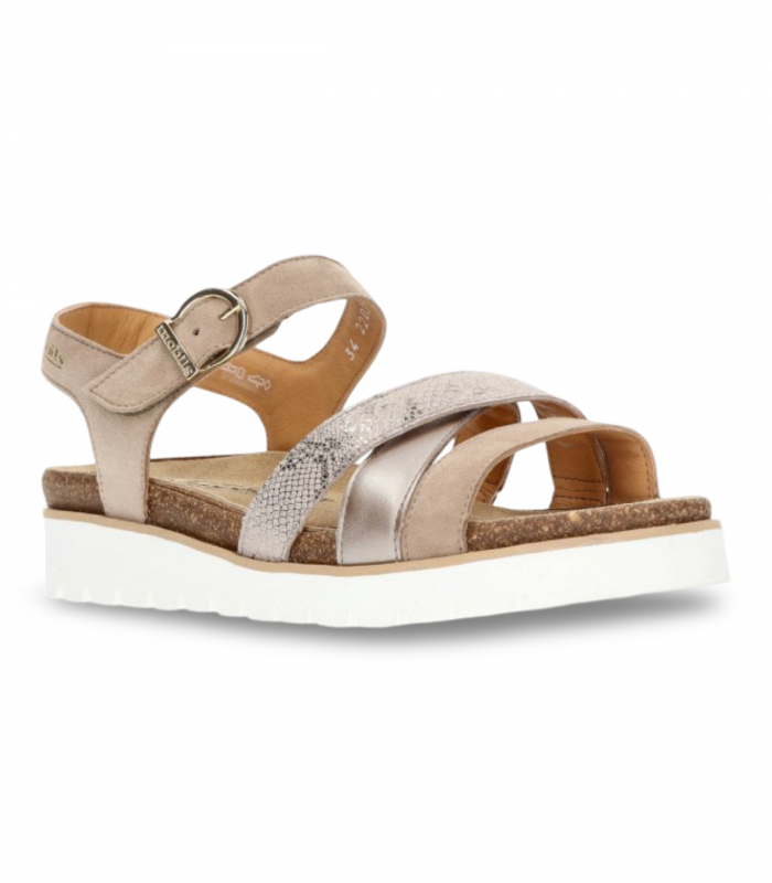 Sandalia blanca confort premium Mephisto Thina