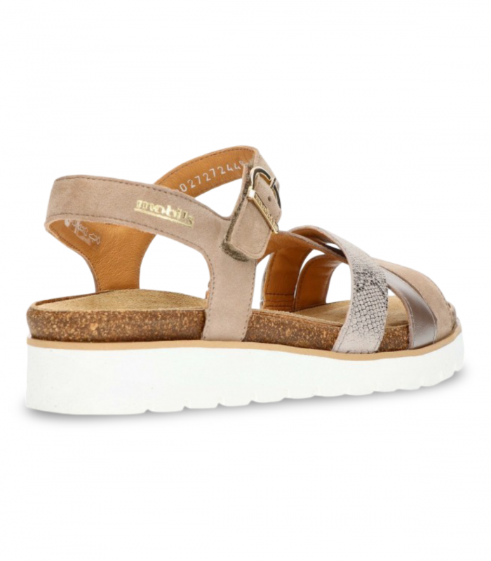 Sandalia blanca confort premium Mephisto Thina