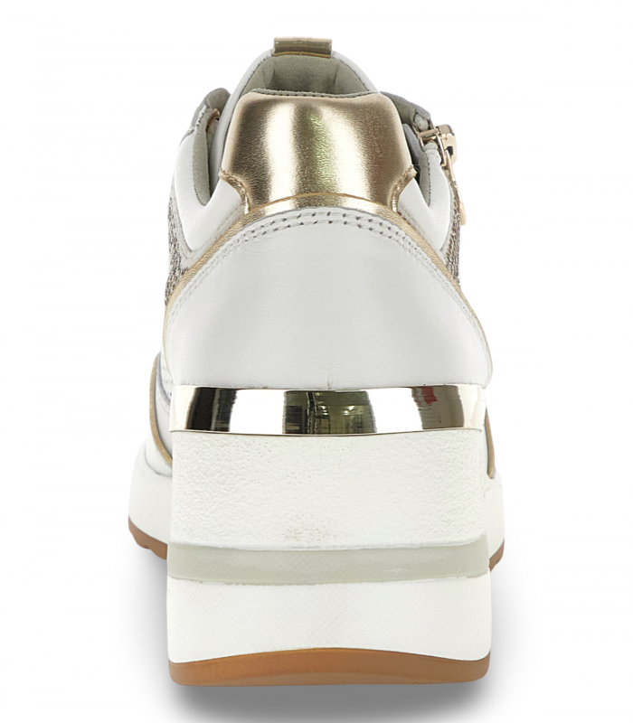 Deportivo cuña blanco cómodo Stonefly Mina Zip