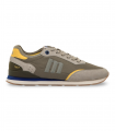 Deportivo kaki y gris estilo retro Mustang 84859, versátil