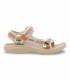 Sandalia deportiva rosa claro velcro Mustang 60804