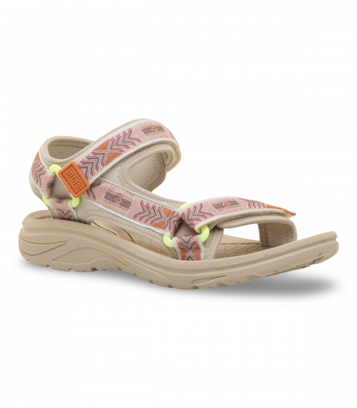 Sandalia deportiva rosa claro velcro Mustang 60804