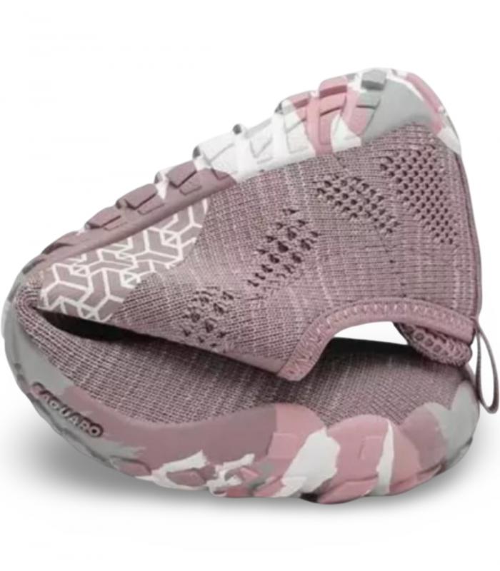 Deportivo barefoot malva elástico Saguaro Smart II, cómodo