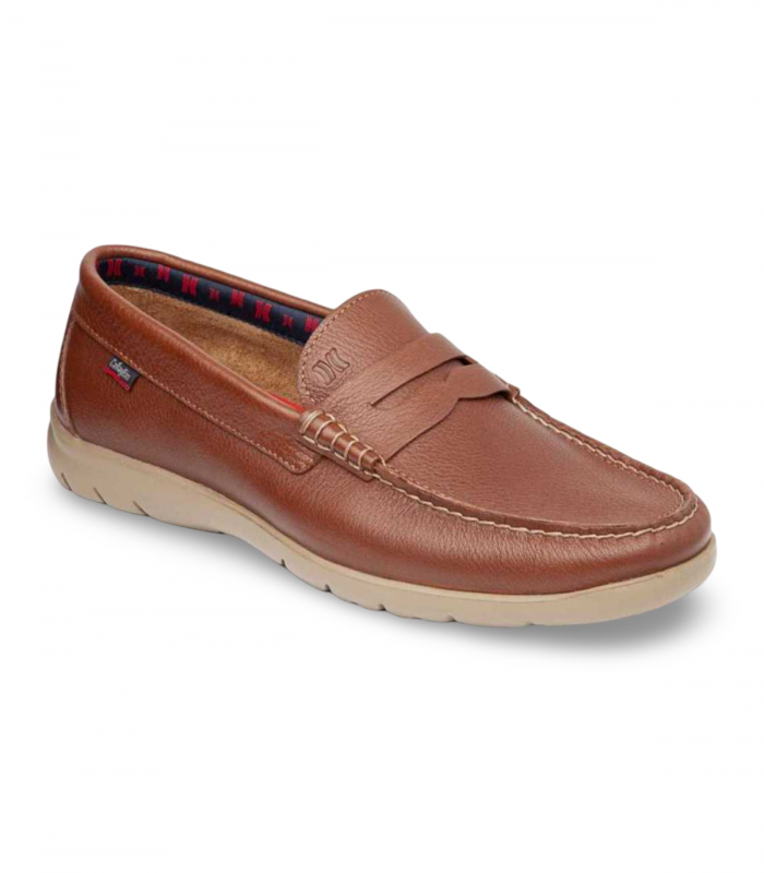 Mocasín cuero con antifaz Callaghan 18004, clásico