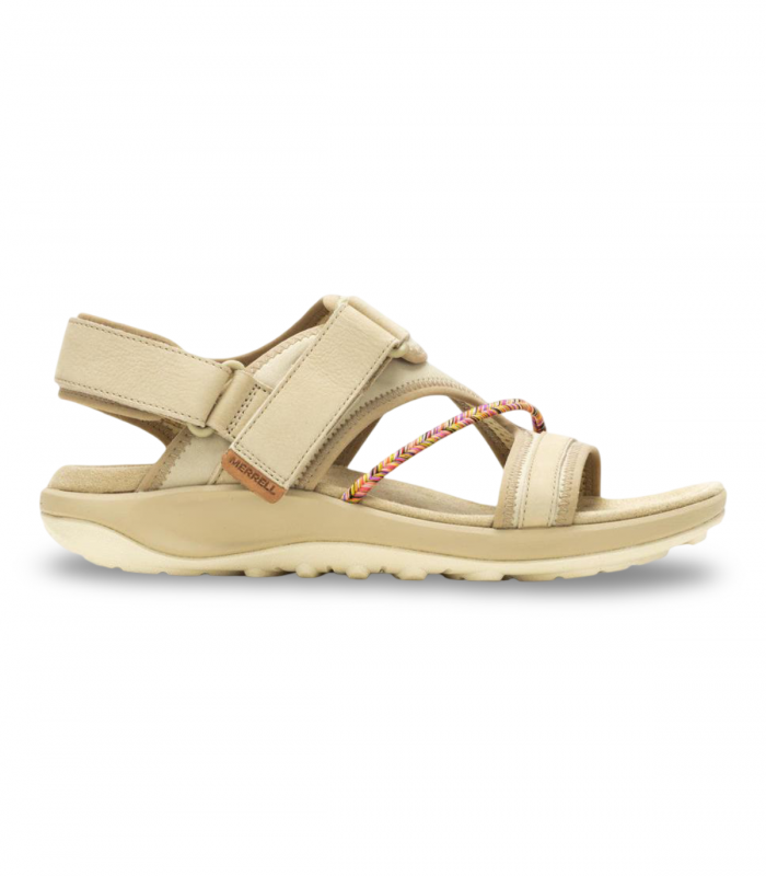 Sandalia trekking ligera beige Merrell Terran 4, cómoda