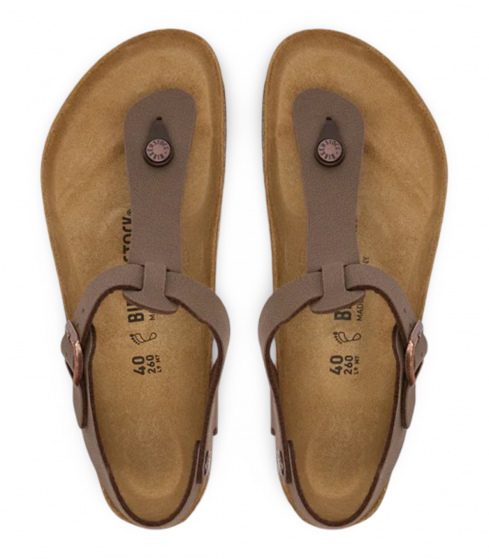 Sandalia marrón dedo con hebilla Birkenstock Kairo