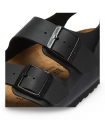 Sandalia bio negra con talón Birkenstock 34793