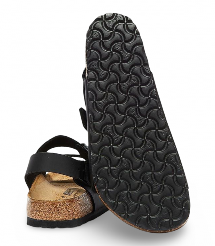 Sandalia bio negra con talón Birkenstock 34793