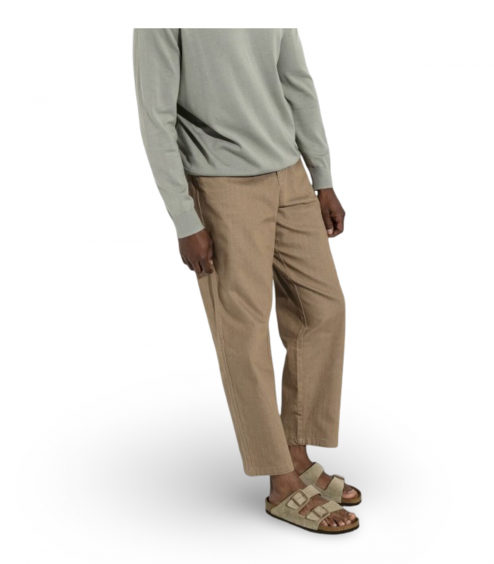 Sandalia taupe dos hebillas bio Birkenstock 951303