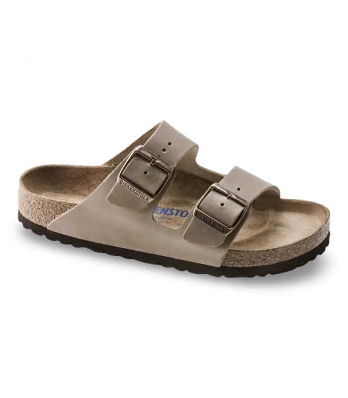 Sandalia tabaco dos hebillas Birkenstock 552811, bio