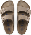 Sandalia tabaco dos hebillas Birkenstock 552811, bio