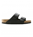 Sandalia caballero negra dos hebillas Birkenstock 551251