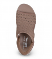 Sandalia taupe Slip-Ins cómoda Skechers Ultra Flex 3.0 119805