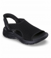 Sandalia negra Slip-Ins ligera Skechers 119519