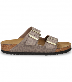 Sandalia animal print gris taupe Birkenstock 1031941