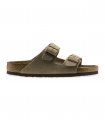 Sandalia serraje taupe dos hebillas Birkenstock 951303