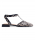 Zapato trenzado negro talón abierto Gioseppo 79237