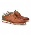Blucher brandy clásico en piel Pikolinos Berna M8J-4322C1