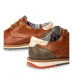 Blucher brandy clásico en piel Pikolinos Berna M8J-4322C1