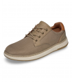 Zapato casual khaki ultraligero Skechers Garlan