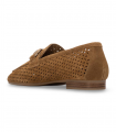 Mocasín serraje camel calado Carmela 163137