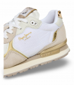 Deportiva urbana en blanco roto Pepe Jeans Brit Glen W, ligera y actual
