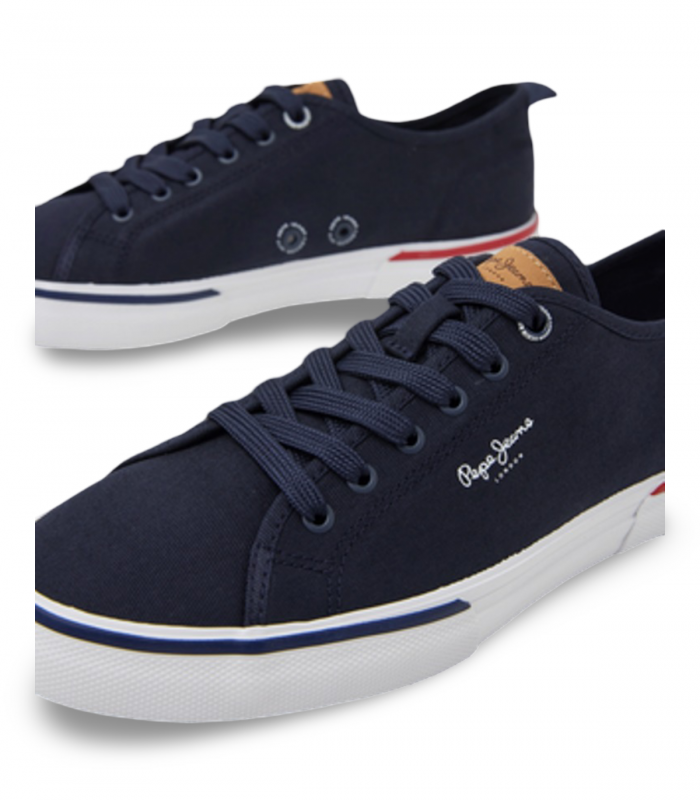 Deportivo lona marino clásico Pepe Jeans Kenton