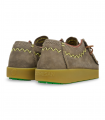 Zapato Wallaby nobuk lodo Satorisan Kwahu Rustic, flexible