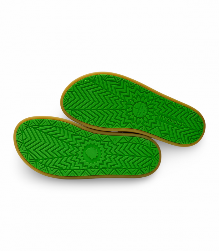 Zapato Wallaby nobuk lodo Satorisan Kwahu Rustic, flexible