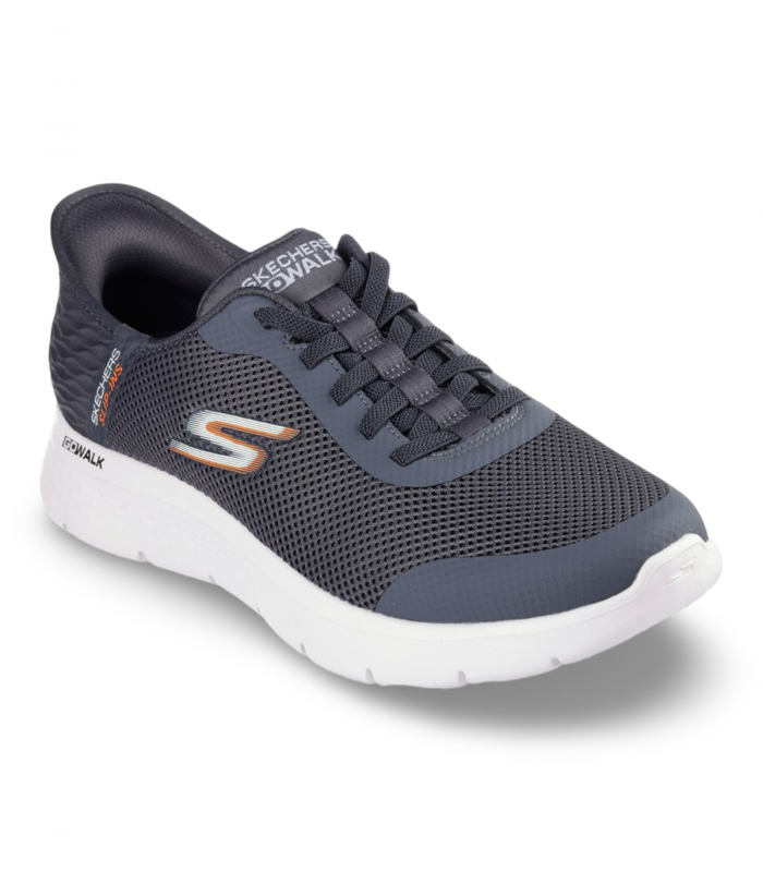 Deportivo gris manos libres Skechers Go Walk Flex 216324, muy cómodo