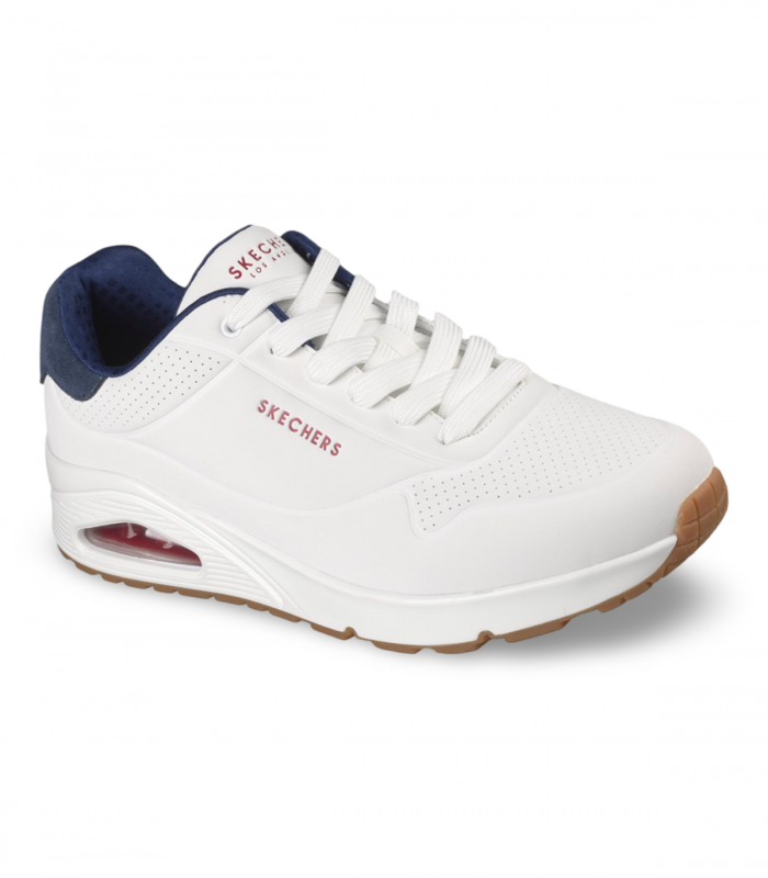 Deportivo blanco con cámara de aire Skechers Uno 183004, urbano