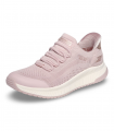 Deportivo rosa empolvado Skechers BOBS Squad 4, ligero
