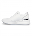 Deportivo blanco de cuña urbana Skechers Billion 2, cómodo
