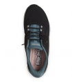 Deportivo negro con pods de amortiguación Skechers Glide Step, moderno