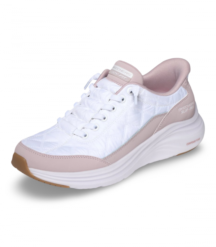 Deportivo lavanda guateado Skechers Slip-Ins Cozy, mullido