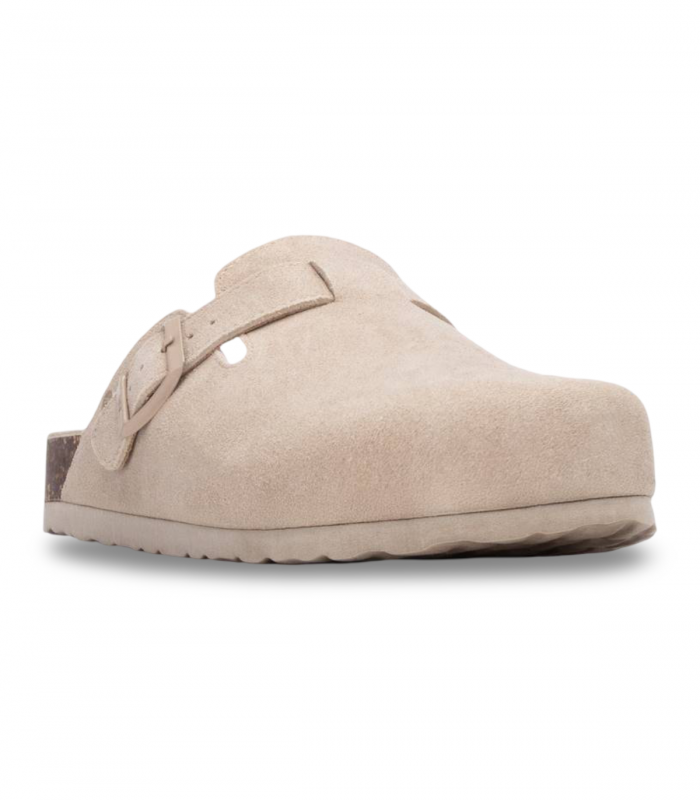 Zueco bio beige con hebilla lateral XTI 142871