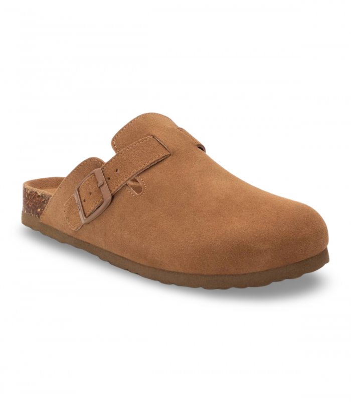 Zueco bio camel con hebilla XTI 142871, cómodo