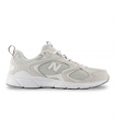 Deportivo gris claro running retro New Balance 408, tendencia y cómodo