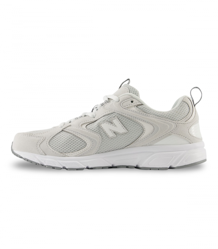 Deportivo gris claro running retro New Balance 408, tendencia y cómodo