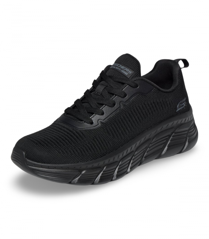 Deportivo negro de confort Skechers BOBS B Flex Hi, cómodo para diario