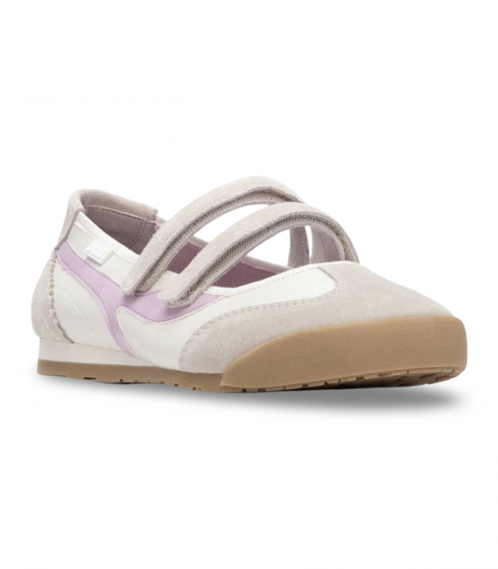 Bailarina sneaker hielo con velcros XTI 145220, tendencia
