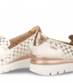 Mocasín troquelado nata en piel Pikolinos Cantabria W4R-6729C1