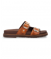 Sandalia brandy doble hebilla Pikolinos Aitana W7Z-0939