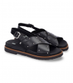 Sandalia negra tachas elegante Pikolinos Aitana W7Z-0995