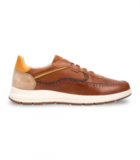 Zapato cuero elásticos y suela blanca Pikolinos Salamanca M7W-6423C1