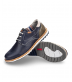 Blucher azul en piel Pikolinos Berna M8J-4322C1