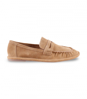 Mocasín serraje camel antifaz Top3