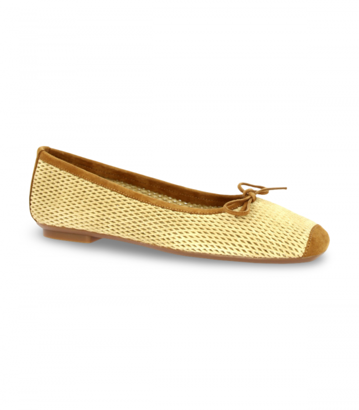 Francesita serraje beige perforado Reqins Harmony, ligera
