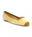 Francesita serraje beige perforado Reqins Harmony, ligera