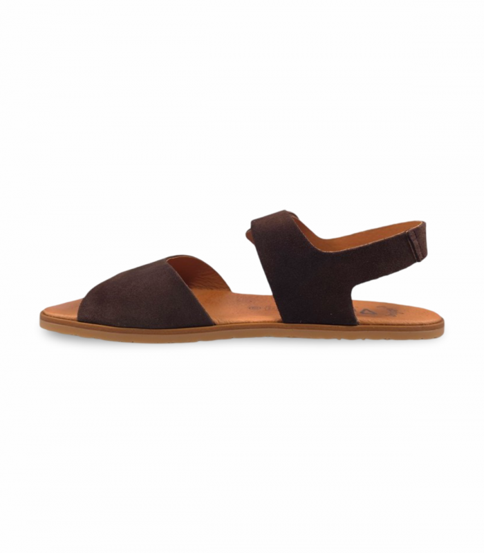 Sandalia barefoot serraje marrón Vivant Aria